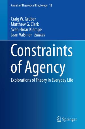 Cover of the book Constraints of Agency by Ryan Alvarado, Marius Mitrea