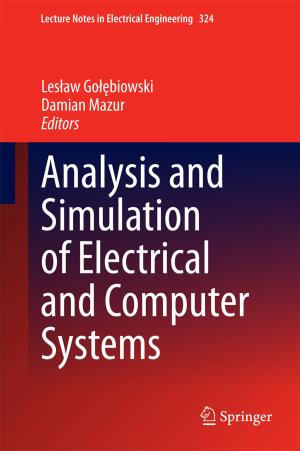 Cover of the book Analysis and Simulation of Electrical and Computer Systems by Dita Šamánková, Marek Preiss, Tereza Příhodová