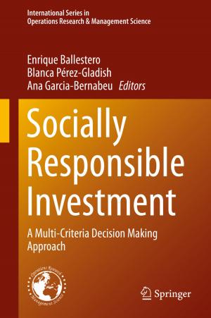 Cover of the book Socially Responsible Investment by Neftali L V Carreño, Ananda M Barbosa, Bruno S. Noremberg, Mabel M. S. Salas, Susana C M Fernandes, Jalel Labidi