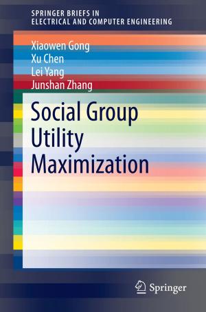 Cover of the book Social Group Utility Maximization by Nibedita S. Ray-Bennett