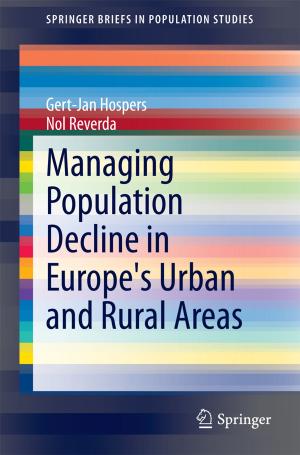 Cover of the book Managing Population Decline in Europe's Urban and Rural Areas by Jorge Luis García-Alcaraz, Midiala Oropesa-Vento, Aidé Aracely Maldonado-Macías