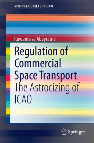 Cover of the book Regulation of Commercial Space Transport by Evan T. Sorg, Jerry H. Ratcliffe