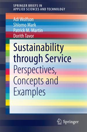 Book cover of Sustainability through Service
