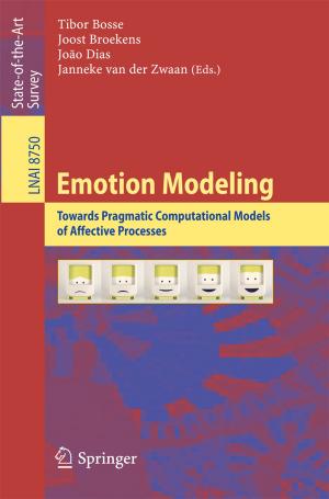 Cover of the book Emotion Modeling by 