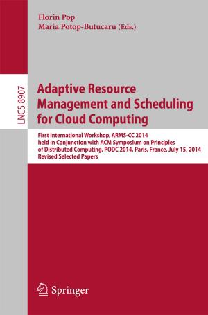 Cover of the book Adaptive Resource Management and Scheduling for Cloud Computing by Antonio Mele, Yoshiki Obayashi