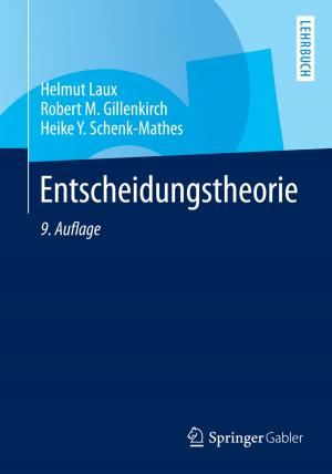 Cover of the book Entscheidungstheorie by Jens Hollmann, Adam Sobanski