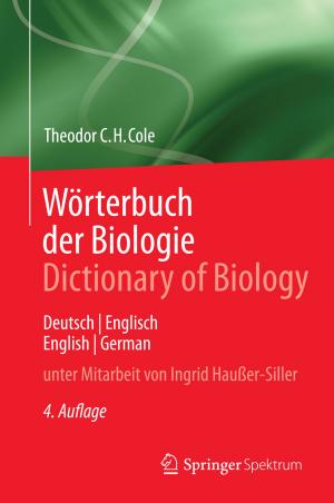 Cover of the book Wörterbuch der Biologie Dictionary of Biology by 