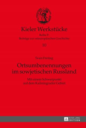 Cover of the book Ortsumbenennungen im sowjetischen Russland by Karsten Andresen