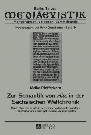 Cover of the book Zur Semantik von «rike» in der Saechsischen Weltchronik by 
