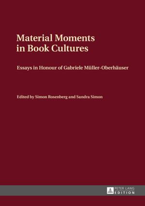 Cover of the book Material Moments in Book Cultures by Anna Sroka