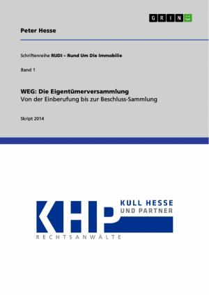 Cover of the book WEG: Die Eigentümerversammlung. Von der Einberufung bis zur Beschluss-Sammlung by Sebastian Polmans
