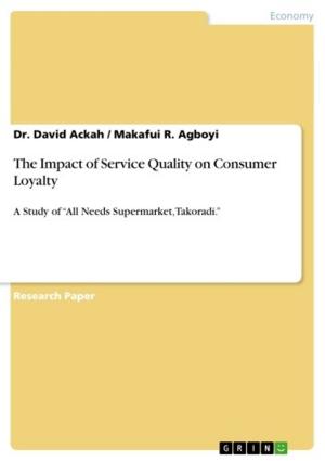Cover of the book The Impact of Service Quality on Consumer Loyalty by Bob Blain