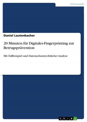 Cover of the book 20 Minuten für Digitales-Fingerprinting zur Betrugsprävention by Christian Beier