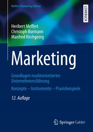 Cover of the book Marketing by Hans-Werner Grunow, Christoph Zender