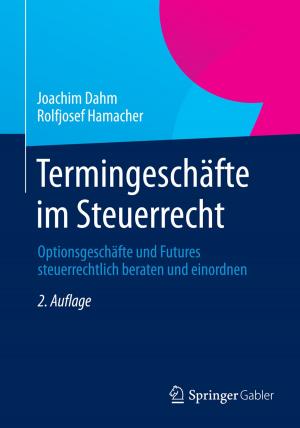 Cover of the book Termingeschäfte im Steuerrecht by Volkmar Völzke