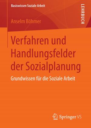 Cover of Verfahren und Handlungsfelder der Sozialplanung