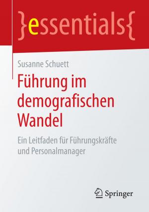 Cover of the book Führung im demografischen Wandel by Werner Sauter, Christiana Scholz