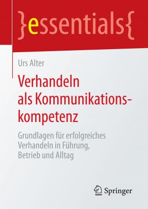 Book cover of Verhandeln als Kommunikationskompetenz