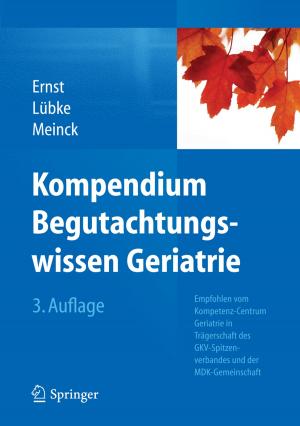 Book cover of Kompendium Begutachtungswissen Geriatrie