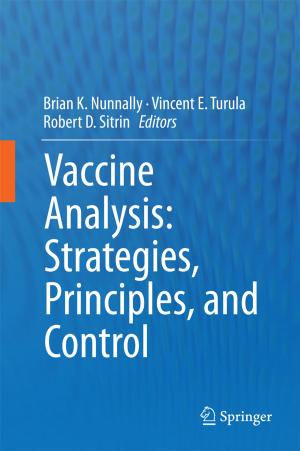 Cover of the book Vaccine Analysis: Strategies, Principles, and Control by Per-Lennart A. Westesson, Daniel Thomas Ginat