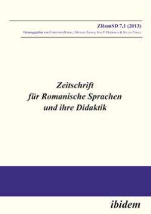 Cover of the book Zeitschrift für Romanische Sprachen und ihre Didaktik by Heinz Baum