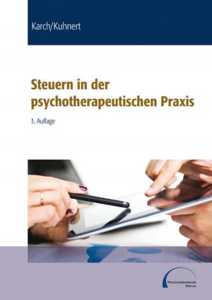 Cover of the book Steuern in der psychotherapeutischen Praxis by Damon Agnos