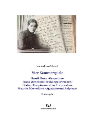 Cover of the book Vier Kammerspiele by Lou Andreas-Salomé