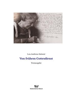 Cover of the book Von frühem Gottesdienst by Ursula Welsch