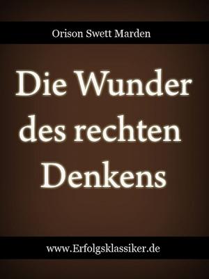 Cover of the book Die Wunder des rechten Denkens by Ulrich E. Duprée