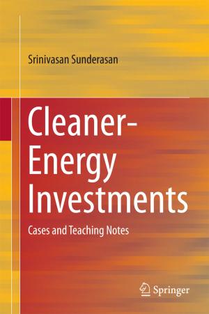 Cover of the book Cleaner-Energy Investments by Soumen Bhattacharjee