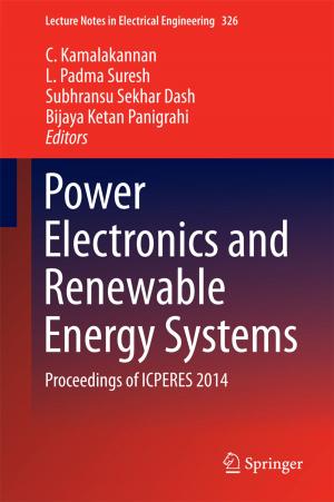 Cover of the book Power Electronics and Renewable Energy Systems by N Manikanda Boopathi