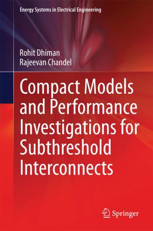 Cover of the book Compact Models and Performance Investigations for Subthreshold Interconnects by P. Parvatha Reddy