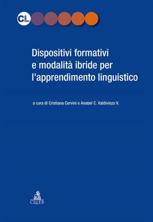 Cover of Dispositivi formativi per l'apprendimento linguistico