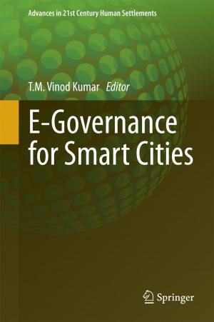 Cover of the book E-Governance for Smart Cities by Naoko Uchiyama