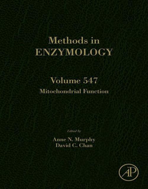 Cover of the book Mitochondrial Function by Anne Murphy, David Chan, Elsevier Science