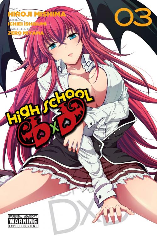 Cover of the book High School DxD, Vol. 3 by Hiroji Mishima, Ichiei Ishibumi, Zero Miyama, Yen Press