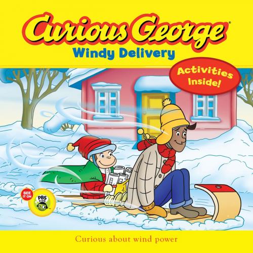 Cover of the book Curious George Windy Delivery (CGTV) by H. A. Rey, HMH Books