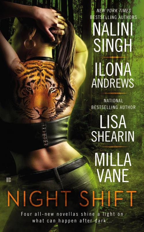 Cover of the book Night Shift by Nalini Singh, Ilona Andrews, Lisa Shearin, Milla Vane, Penguin Publishing Group