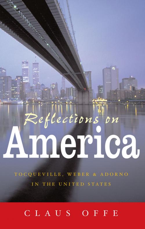 Cover of the book Reflections on America by Claus Offe, Wiley