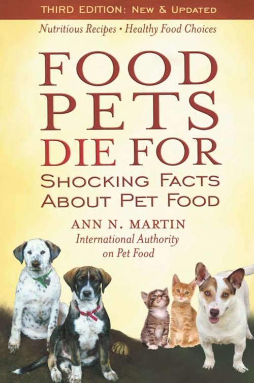 Cover of the book Food Pets Die For by Ann N. Martin, Shawn Messonier, NewSage Press