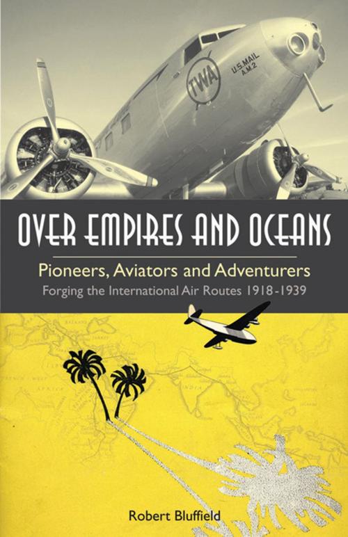 Cover of the book Over Empires and Oceans by Robert Bluffield, Tattered Flag