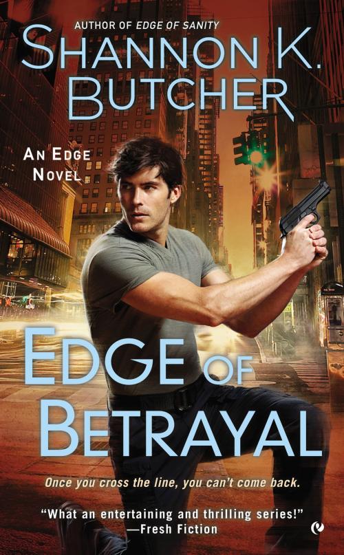 Cover of the book Edge of Betrayal by Shannon K. Butcher, Penguin Publishing Group