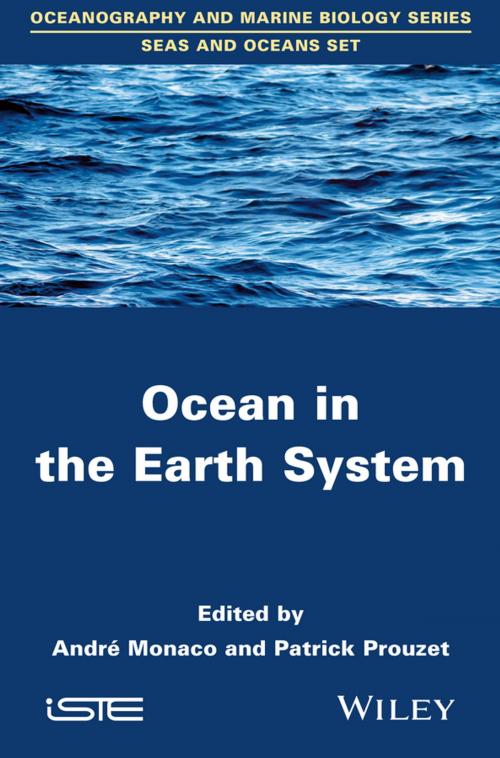 Cover of the book Ocean in the Earth System by Patrick Prouzet, Wiley