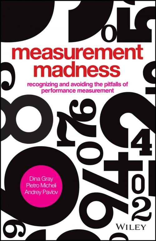 Cover of the book Measurement Madness by Dina Gray, Pietro Micheli, Andrey Pavlov, Wiley
