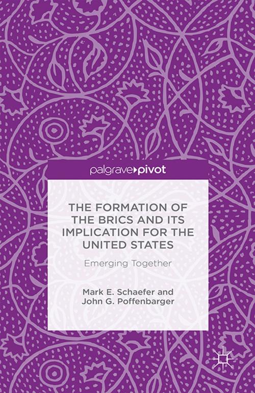Cover of the book The Formation of the BRICS and its Implication for the United States by M. Schaefer, J. Poffenbarger, Palgrave Macmillan US
