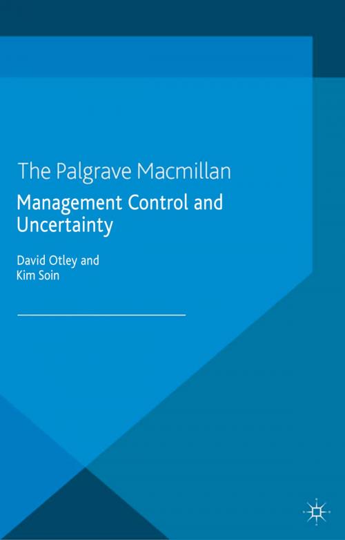 Cover of the book Management Control and Uncertainty by M. Association, Palgrave Macmillan UK