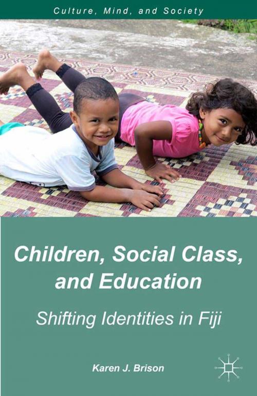 Cover of the book Children, Social Class, and Education by K. Brison, Palgrave Macmillan US