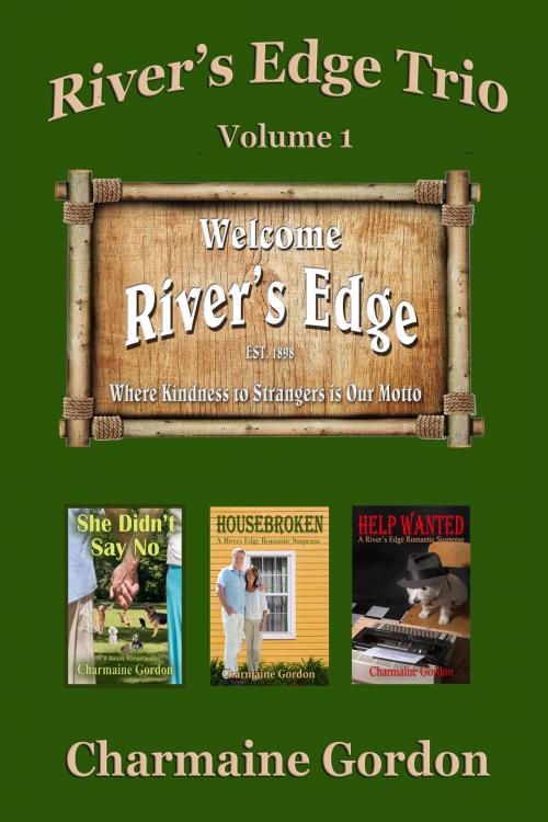 Cover of the book River's Edge Trio by Charmaine Gordon, Vanilla Heart Publishing