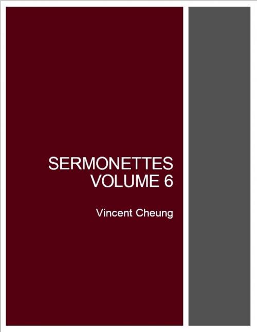 Cover of the book Sermonettes, Volume 6 by Vincent Cheung, Lulu.com