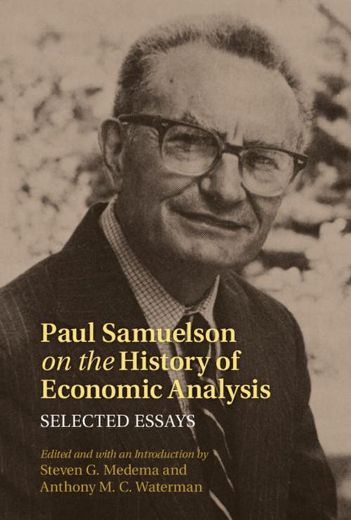 Cover of the book Paul Samuelson on the History of Economic Analysis by , Cambridge University Press